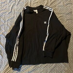 Adidas sweatshirt.